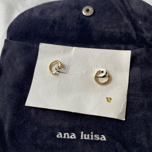Ana Luisa Gold Mini Huggie Hoops